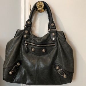 Pre-loved Authentic Balenciaga Giant Brief Bag